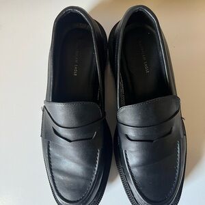 American Eagle Outfitters Black Slip-On Loafers